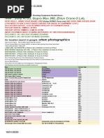 Rate Chart Updated 22.10.2020 - MASTER SHEET