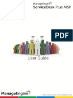 ManageEngine ServiceDeskPlusMSP 8.1 Help UserGuide - En.es