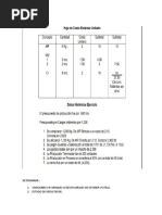 Ejercicios Costo Estandar