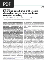 Emerging Paradigms of B-Arrestin Dependent Seven Transmembrane Receptor Signaling - Lefkowitz 2011