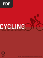 Road Cycling Race Manual