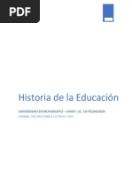 Historia de La Educación