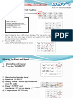 GST 200 Operating Instruction: Following An ALARM or FAULT Condition