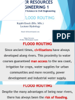 Flood Routing. PPT - 1