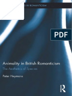 (Routledge Studies in Romanticism) Peter Heymans - Animality in British Romanticism - The Aesthetics of Species (2012, Routledge)