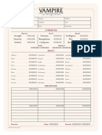 VtM5 Character Sheet