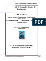 Coa Lab Manual