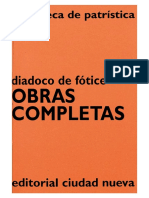 Diadoco de Fotice - Obras Completas