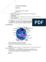 Chapter 3 Cell Structure and Taxonomy