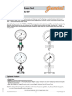 Pressure Gauge Diaphragm Seal Sandwich Type