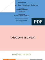 Materi Dasar 1. Anatomi Dan Fisiologi Telinga (Aulia Rika - 1918012096)