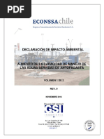 Informe DIA Completo Emisario Submarino Antofagasta