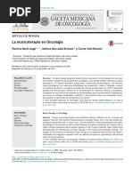 La Musicoterapia en Oncología