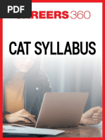 CAT Syllabus