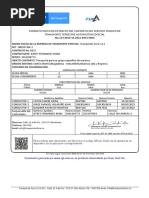 Formato Unico de Extracto Del Contrato Del Servicio Publico de Transporte Terrestre Automotor Especial