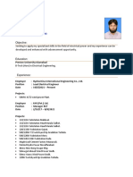 Asif Khan Resume