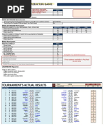 Copa America Predictor Game V2.0 - 10 Players