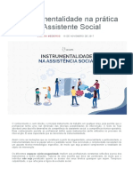 2 A Instrumentalidade Na Prática Do Assistente Social