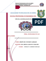 Informe de Patologias, Stephany Catherine Hurtado Loayza