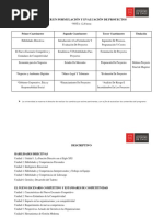 Descriptivo Magister en Formulación y Evaluación de Proyectos