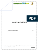 Cuadernillo Numeros Enteros