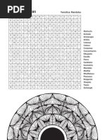 Sopa de Letras Mandalas 1