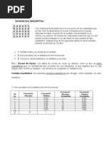 Estadística Descriptiva - Caso Practico Unid1