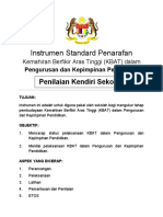 Instrumen Standard Penarafan: Penilaian Kendiri Sekolah