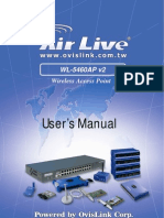 AirLive WL-5460AP Manual