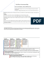 Unit Plan and Assessment Map