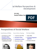 Lecture 2 - Social Welfare Perspectives & Development