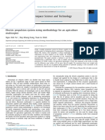 Electric Propulsion System Sizing Methodology For An Agriculture Multicopter