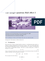 Quantum Hall Effect - B