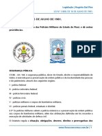 PM PI - Legislação Da PM PI - Específica 01