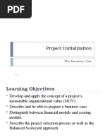 Topic 5 (Project Initialization - MOV Business Case)