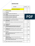 Construction: 2 Reservoir (GND) - Civil Work For Reservoir