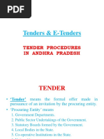 Tenders & E-Tenders