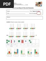 Centena 2. Guía de Aprendizaje de Educación Matemática