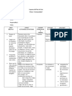 Esquema Del Plan de Clase