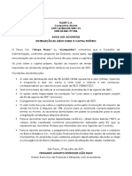 Fleury S.A. Companhia Aberta CNPJ 60.840.055/0001-31 NIRE 35.300.197.534 Aviso Aos Acionistas Distribuição de Juros Sobre O Capital Próprio