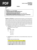 Prueba 2 - Investigacion de Operaciones I - Sem 2017 Pauta