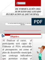 Proceso Form - Poa y Ptto. 20120municipa