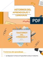 Trastornos Del Aprendizaje y Lenguaje