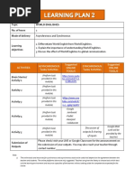 Lesson 2 World Englishes