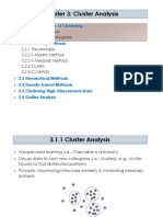 Chapter 3: Cluster Analysis: 3.1 Basic Concepts of Clustering