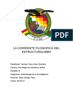 Corriente Filosofica Del Estructuralismo