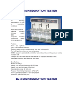 Disintegration Tester