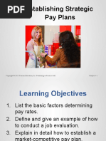 Establishing Strategic Pay Plans: Chapter 6-1