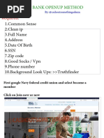 Nvay Bank Openup Method