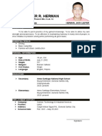 Jhon Lester R. Herman: Objective